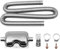 Tiardey Silenziatore di Scarico da 120 cm,silenziatore per Tubi in Acciaio Inossidabile per riscaldatori Diesel ad Aria di parcheggio,Kit di Riscaldamento,Accessori per Riscaldamento Auto