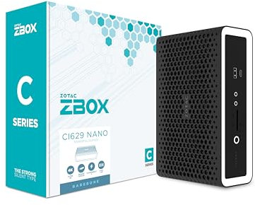 Zotac ZBOX Nano Barebone Intel Core i3-1315U Intel UHD Graphics Wi-Fi/BT No OS PC Barebone