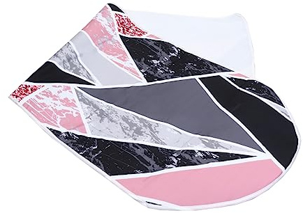 MAGICLULU Housse De Table à Repasser Marbre Couverte De Design Digital Imprimé Résistante Aux Taches Et Ajustable Idéale Pour Repassage Confortable