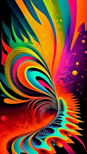 ARTGOTO Diamond Painting Erwachsene 40x70cm Abstrakt Bunt