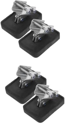 Veemoon 4pcs Ladder Mat Rubber Feet Covers Secure Stable Foot Pads for Uneven Ground Outdoor Indoor Use