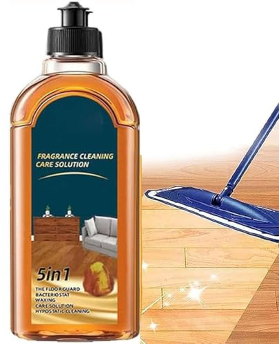 Spainho Floor Cleaner - Aucosh Floor Cleaner, Aucosh Bodenreiniger, Dual-Action Flecken- und Geruchsentferner, Leistungsstarker Dekontaminations Bodenreiniger für Fliesen- und Holzböden, 300ml