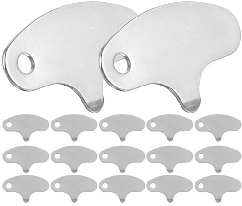 Schiaccianoci Acciaio Inox 25 Pezzi, Apri Noci per Macadamia e Noce | Argento, Design Ergonomico e Facile da Pulire, Utensile Manuale per Aprire Guscio
