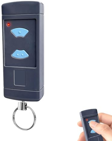 Trasmettitore manuale da 868,3 MHz, 1 pezzo, telecomando universale con 2 tasti blu, canale, clonazione del canale, ricambio per apriporta del garage, compatibile con Hörmann 868 MHz HSE2 HSM4 HSM2