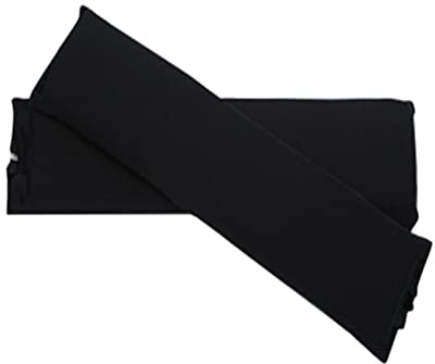 Sharplace 1 Paar Stuhl Armlehnenpolster Elastischer Armlehnenbezug für Bürostuhl Memory Foam Armlehnenpolster Armlehnenkissen universal für Drehstuhl Bürostuhl, Schwarz