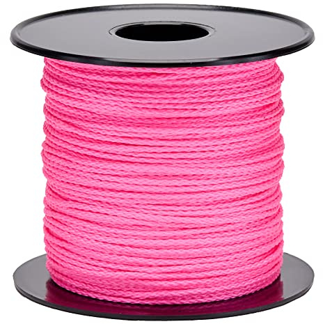 Corde Tressée Polypropylène PP Rose Ø 1.5mm 100 M Flandria 425SR