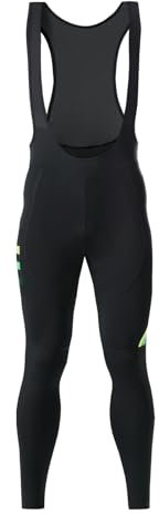 Santic Salopette Ciclismo Uomo Lunga Ciclismo Pantaloni Imbottiti Verde EU M