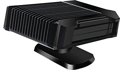 Baceyong 12V 300W 2 In 1 Car Fan Heater, Fast Heating Defroster Defogger Auxiliary Heat ABS Heat Resistant Cooling Fan for Summer Winter