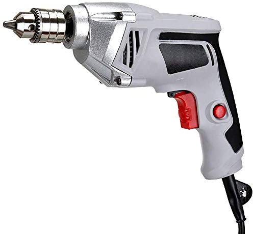 Samnuerly Corded Impact Drill,550 W 2800 RPM Impact Drill,ABS Plastic case,Stepless Speed Regulation,Positive and Negative Switch,Suitable for DIY Woodworking