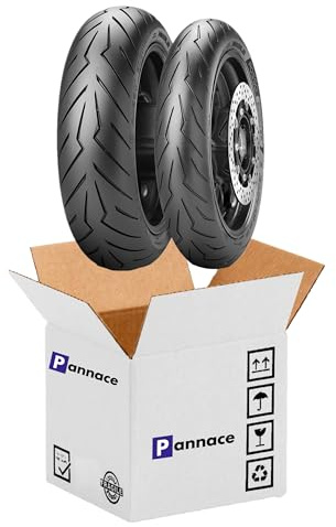 Pannace Reifen Paar 160/60 14 mit 120/70 15 Diablo Rosso Scooter, 2769300-2768900