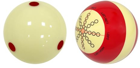 MoyanSuper Billardqueue-Ball, Billard Kugel, 5,4 cm, Standardgröße, Ersatz für Training