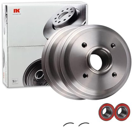 BandelOne enthält 2X NK 180mm Bremstrommeln hinten passend für Ax Saxo 106 206