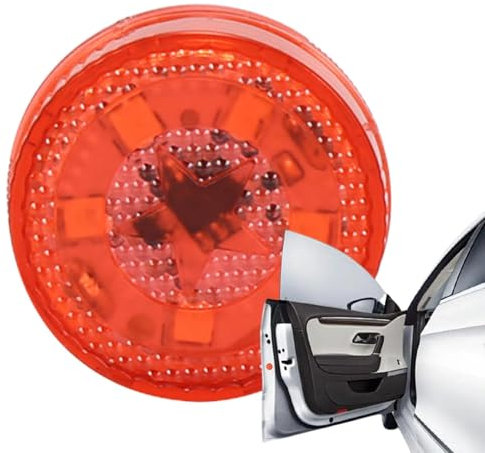 Car Door Led Warning Light - Battery Powered Car Door Opening Warning Light | Wireless Lamp Sensor Car Safety Light | Anti-collision Flash Decorative Sensor Light For Sedan minii Van Sports Car SUV