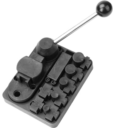 Macchina piegatubi per metallo - Stampaggio efficiente della bobina, pinze di formatura integrate | Macchina piegatubi compatta per officina, set mandrino manuale resistente per produzione di pul