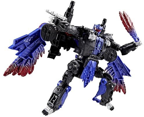Transformers Age of The Primes Razorclaw, Leader Class 7.5-Inch Converting Action Figure, Robot Toys for Ages 8+