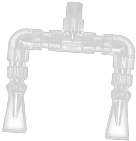Folpus Kit de plomberie pour Aquarium, Buses de Sortie, raccord de plomberie Transparent en Acrylique, kit de Retour de Sortie d'eau à Faire soi-même, Diamètre Intérieur