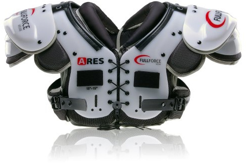 Full Force Wear American Football Ares Speed Position QB/WR/Skill axelplatta, storlek XL