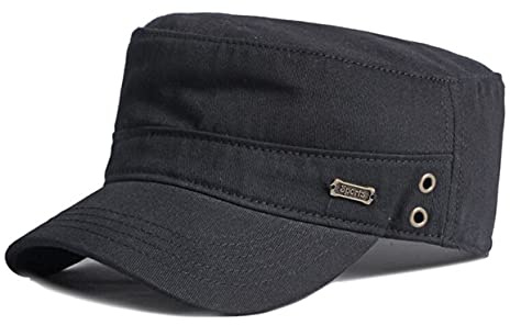 QICHEN Army Kappe Herren Military Cap Baumwoll Outdoor Sport Sonnen Baseballcap 4 Farben