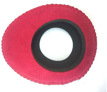 Eyepiece Eyecup Viewfinder For Arri Alexa Amira Mini Blackmagic EVF Movie Camera (Red)