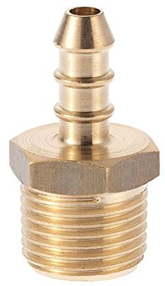 Ugello LPG Fulham 1/2 maschio BSP filettatura x 10 mm OD nipplo per tubo del gas foro 8 mm