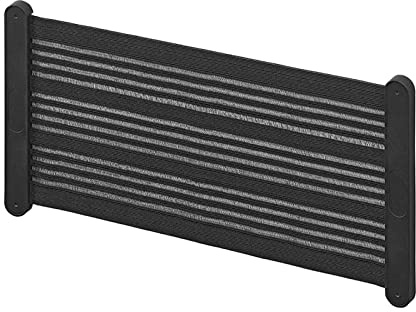 APT Ablagenetz Ablagefach XL elastisch 50 x 26,5 cm + Kunststoffhalterung + Schrauben Aufbewahrung Staunetz Wohnmobil Camping