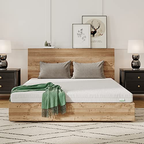 Novilla Matelas en Mousse 140x190, Matelas Amovible à 7 Zones de Confort, Réversible Été/Hiver, Respirable, Hauteur 12 cm