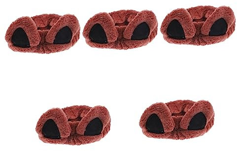 POPETPOP 5stücke Katzenohr Stirnband Für Damen Elastische Haarband Für Gesichtsreinigung Make-up Und Duschen Weiches Material Für Hautpflege Und Spa-anwendungen