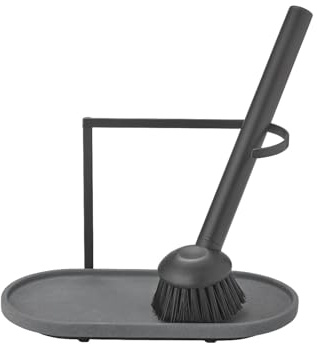 blomus Spülset -DHUVA- | Farbe Magnet | Material: Beton, pulverbeschichteter Stahl, pulverbeschichteter Edelstahl, Plastik | Maße: 17,7 x 9 x 10 cm