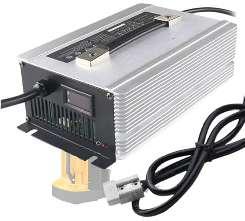 WLEJSL Chargeur Batterie au Plomb 24 V 50 A pour Chariot Élévateur Électrique 2000 W avec Prise Anderson 50 A/120 A/175 A/350 A pour Transpalette et Autolaveuse,350a