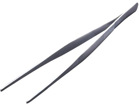 ZGHSWM 10 unids/Pack Pinzas dentadas Rectas/Codo de Acero Inoxidable Pinzas de Laboratorio for Vendaje quirúrgico
