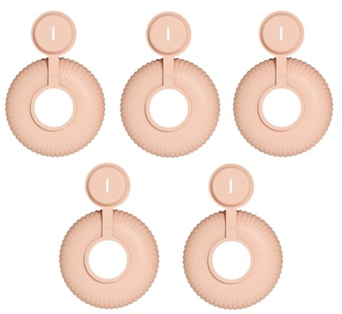 Ice Cream Drip Catchers | 5PCS Ice Cream Holder for Kids | Anti- Cone Holders | Anti Drip Holder | Reusable Silicone Easy Gadgets, Melting Treats Catcher for Boys Girls Toddler