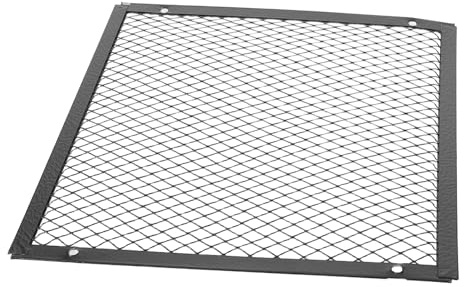 ERINGOGO Rejilla Protectora de Metal Negro para Estufa Eléctrica Cubierta Antiquemaduras Ajustable Repuesto para Quemadores de Calefactores y Estufas de Patio