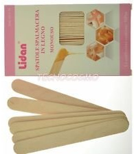 Spatole professionali spalmacera in Legno 50 Pezzi