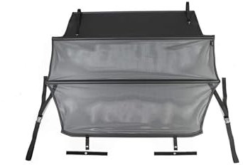 Tief-Tech Windschott für VW Golf 1 1979-1993/Golf 3 1991-2002 - Schwarz | Windabweiser | Windblocker | Wind Deflector