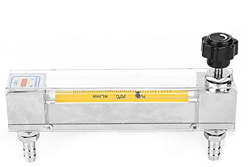 LZB-3 Glasrohr Durchflussmesser Flüssiges Wasser Durchflussmesser Wasser Durchflussmesser für Säure & Alkalische Flüssige Metall Stacheldraht Anschluss Tool Durchflussmesser (10-100 ml/min)