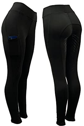 Astile Equestrian Riding Tights Silicon Seat Riding Leggings