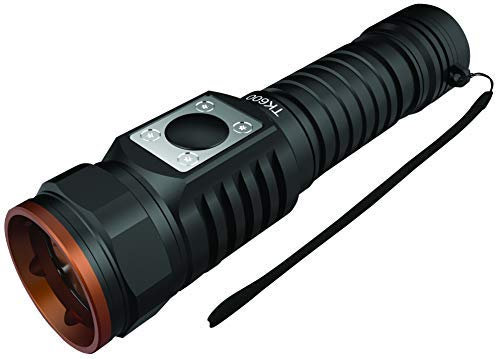 Vortex TK600 Rechargeable Direct Charging Rechargeable Battery Dimmable High Power XP-L LED Extendable EDC Magnetic End Cap Up to 600 lumens Mini-USB Charging Outdoor Survival Flashlight