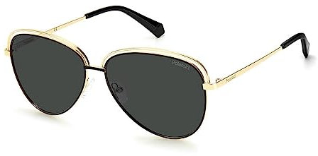 Polaroid PLD 6164/G/S 06J 59LA(PLD49) Unisex Gold Sunglasses