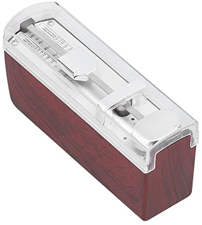 Natudeco Mini Mechanisches Metronom Universalinstrument mit Metronom Bianyue Tragbarer Mastering Rhythmus für Traditionelles Klavier Ukelele Gitarre Violine(Burgund)