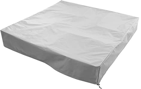 Sandkastenabdeckung mit Kordelzug, Uv Schutz für Garten | Reißfestes Polyester Material, Windfest und Staubdicht, für Spielplatz