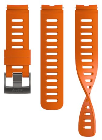 Suunto 22 DIV1 SILICONE STRAP TANGERINE S+M
