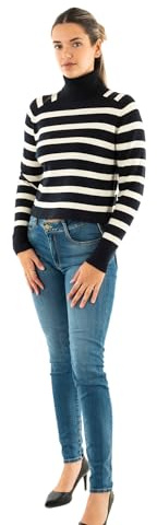 Morgan Pullover 242-MLAGON, Navy/Ivory, XS da Donna
