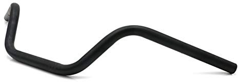 Motorradlenker Kompatibel 7/8 22mm Vintage Motorrad Lenker Motorrad Hochhaus Griffstange für Roller Chopper MT09 CB500X NC750X XL883 Lenkung(Black)
