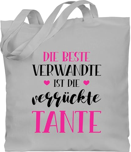 Shirtracer - Baumwolltasche - - Taschen - Beste Verwandte ist die verrückte Tante