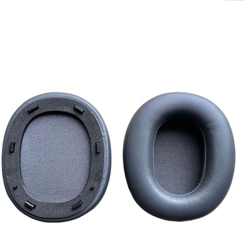 Earpads for Edifier W830NB, Replacement Ear Cushions Headphone Cover Softer Memory Sponge Protein Leather Ear Pads Noise Isolation Ear Cups Headset Earmuff Sleeve Repair Parts (Gray)