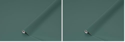 d-c-fix Möbel-Klebefolie Mallard Green matt 67,5 cm x 2 m - Möbelfolie selbstklebend Küchenfolie Folierung Küchen-Schrank Deko-Folie Tisch Tischfolie Fensterbank Küchenfronten dunkel-grün modern