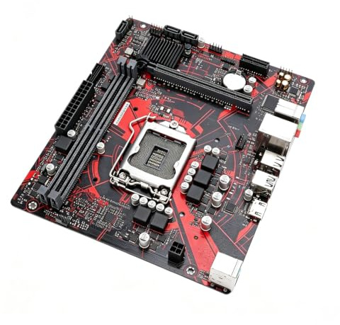 EBTOOLS H410M - Scheda madre per computer V3, presa LGA 1200 per CPU Core i9 i7 i5 i3 Pentium Gold Celeron, Dual Channel DDR4 64 GB 2933 MHz, con connettori di alimentazione a 24 pin a 4 pin