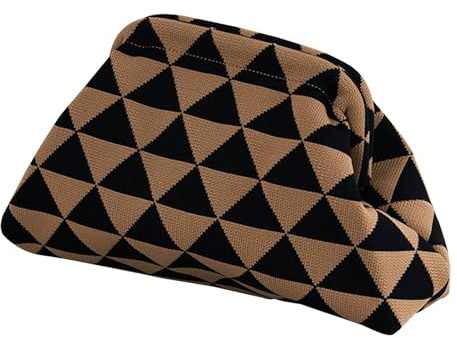 Generisch Clutch-Geldbörsen für Damen, gewebte Clutch-Tasche | -Clutch-Handtaschen für Damen | Modische Damen-Clutch, kleine Hochzeits-Geldbörse zum Einkaufen, Reisen