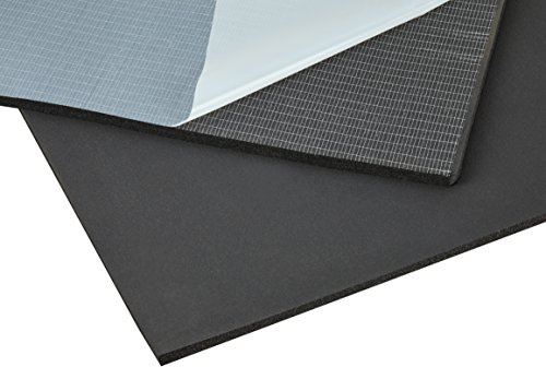 baytronic DSM Dämmschaummatte feinporig, selbstklebend 0,5m x 1m x 6mm (0,5m²)