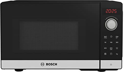Bosch Home & Kitchen Appliances Bosch Serie 2 FEL023MS2B Microonde indipendenti, 44 x 26 cm, Acciaio inossidabile